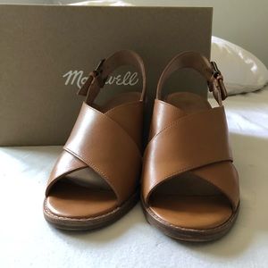 Madewell Crisscross High-Heel Sandals